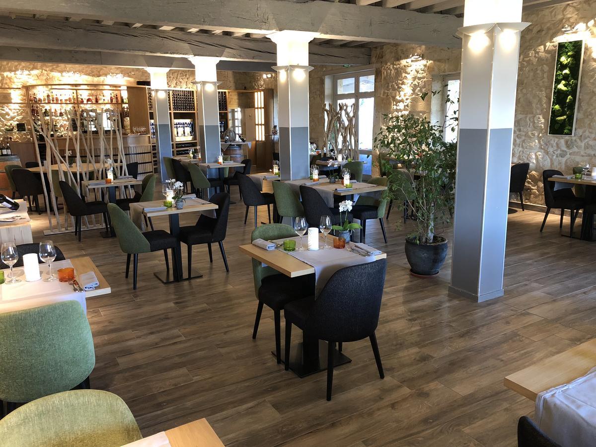 Pey La Tour - Logis Hotels & Restaurant Salleboeuf Luaran gambar